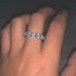 Replica Full diamond zircon ring